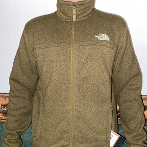 Men’s The North Face Leo Sweater Full Zip Fleece Jacket
